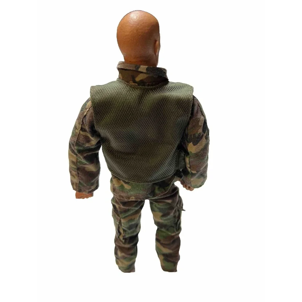 GI Joe  Vintage Action Figure 11" Camo Face Uniform Tactical Vest Air Force 1996 - Picture 9 of 12